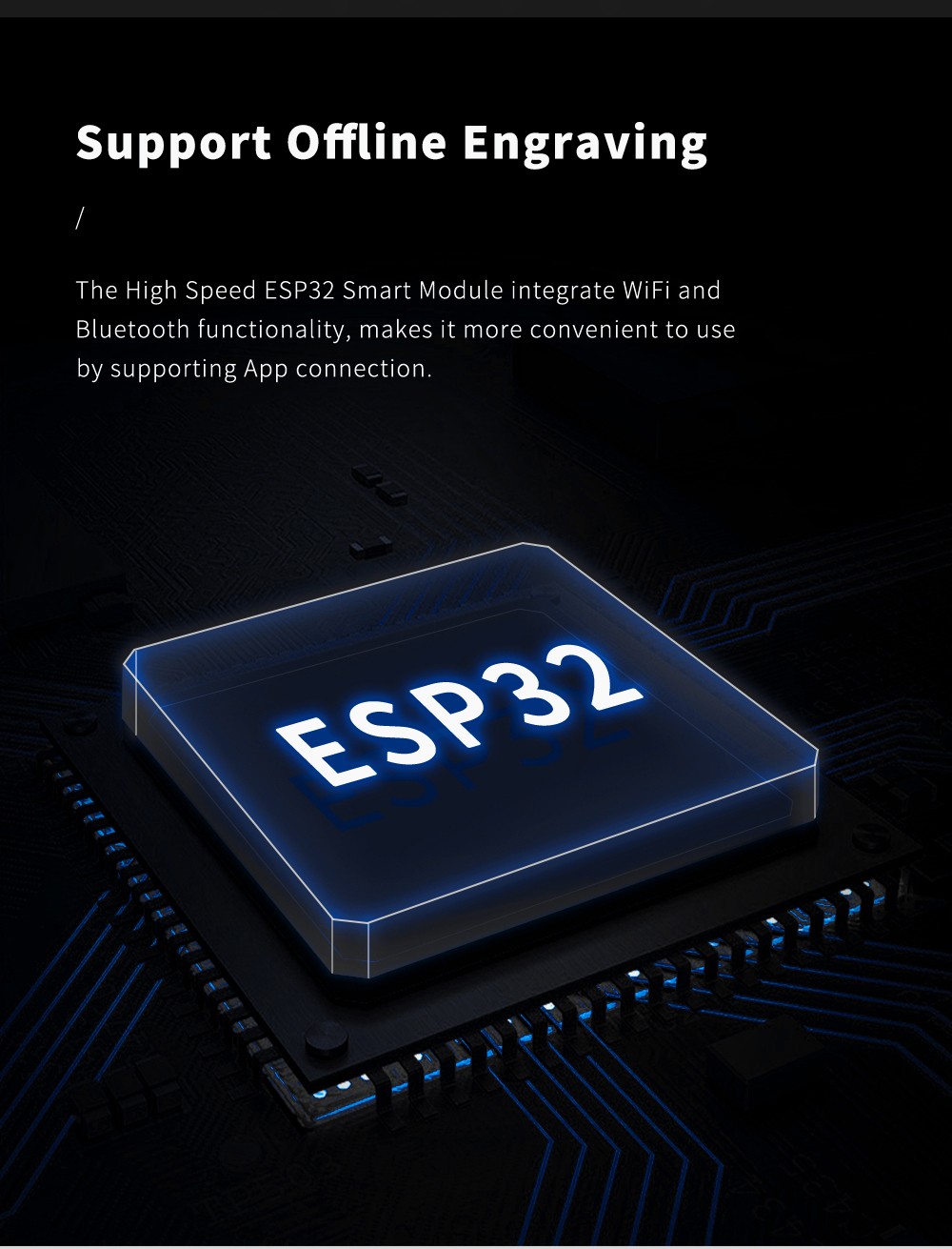 TWO TREES TTS-55 Pro 5,5W Laser-Graviergerät, 32-Bit-Mainboard, 0,08×0,08mm komprimierter Spot, 0,1mm Präzision, 300*300mm