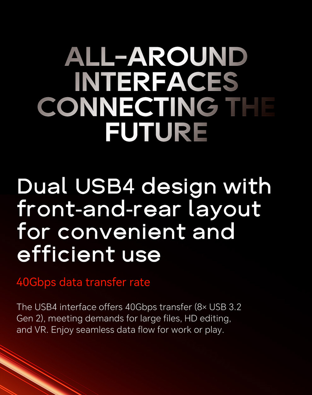 AOOSTAR G-FLIP Mini PC, 5 inch 1920*1080 60Hz Screen, AMD Ryzen Al 9 HX 370 12 Core Max 5.1GHz, 64GB DDR5 RAM 2TB SSD, 2*USB4+HDMI 4K 240Hz Triple Display, WiFi 7, 2*2.5G RJ45, 2*USB3.2, 2*USB2.0, 1*OCuLink, 1*Audio, Fingerprint Unlocking - UK Plug