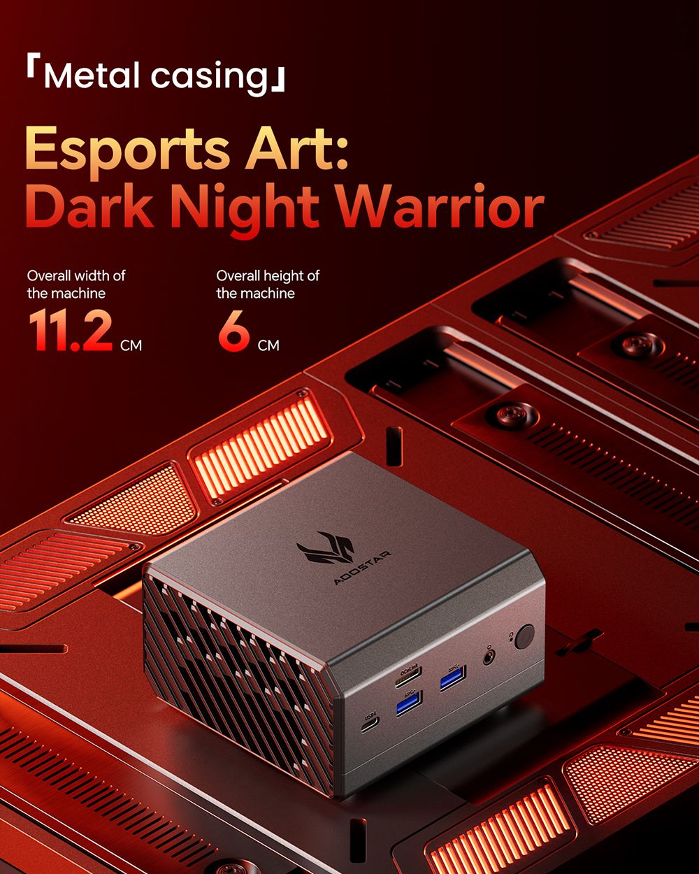 AOOSTAR GT37 Mini PC, AMD Ryzen AI9 HX370 12 Cores Max 5.1GHz, 32GB LPDDR5X RAM 1TB SSD, HDMI+DP+USB4 Triple Display, WiFi 7 Bluetooth 5.3, 4*USB3.2, 2*2.5G RJ45, 1*OCulink, 1*Audio - EU Plug