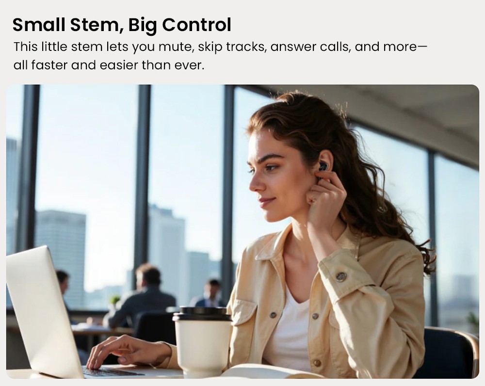 Anker Soundcore Liberty 5 ANC Earbuds, Dolby Audio, 2x Stronger Voice Reduction, Adaptive ANC 3.0, Up to 48 Hours Playtime - Black