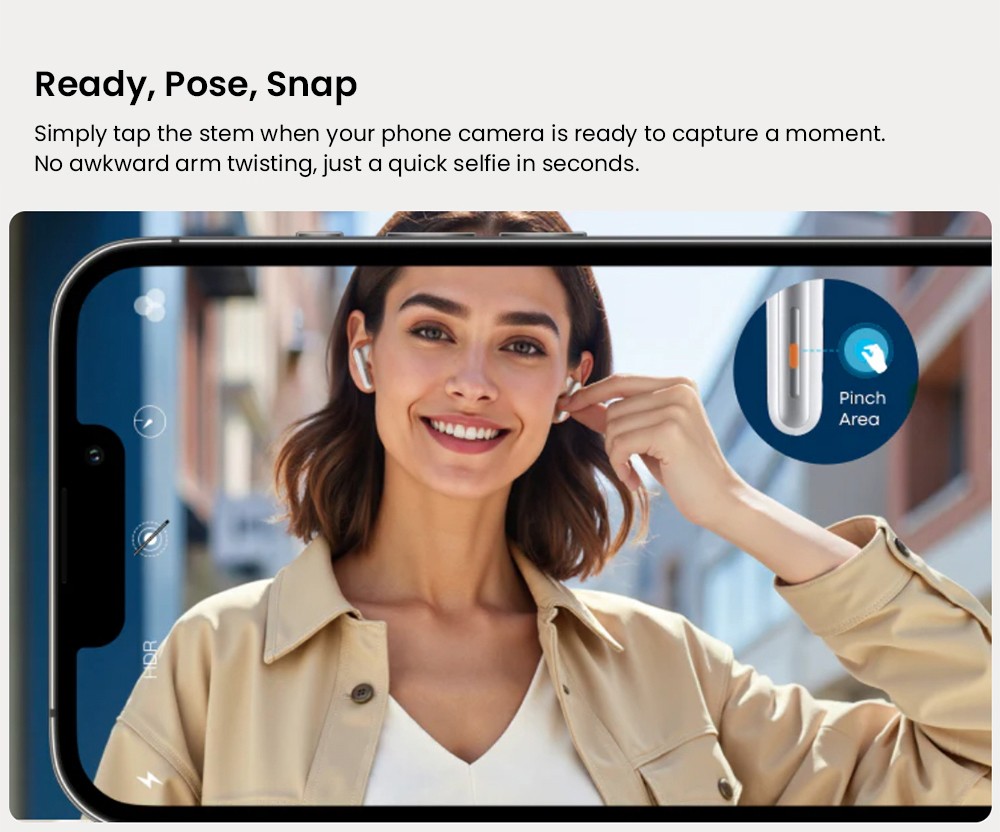 Anker Soundcore Liberty 5 ANC Earbuds, Dolby Audio, 2x Stronger Voice Reduction, Adaptive ANC 3.0, Up to 48 Hours Playtime - White