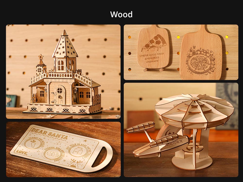 AtomStack Kraft Dual-laser Engraver 20W Diode + 1.2W IR, 16MP Camera, Class-1 Safety, 500*320mm