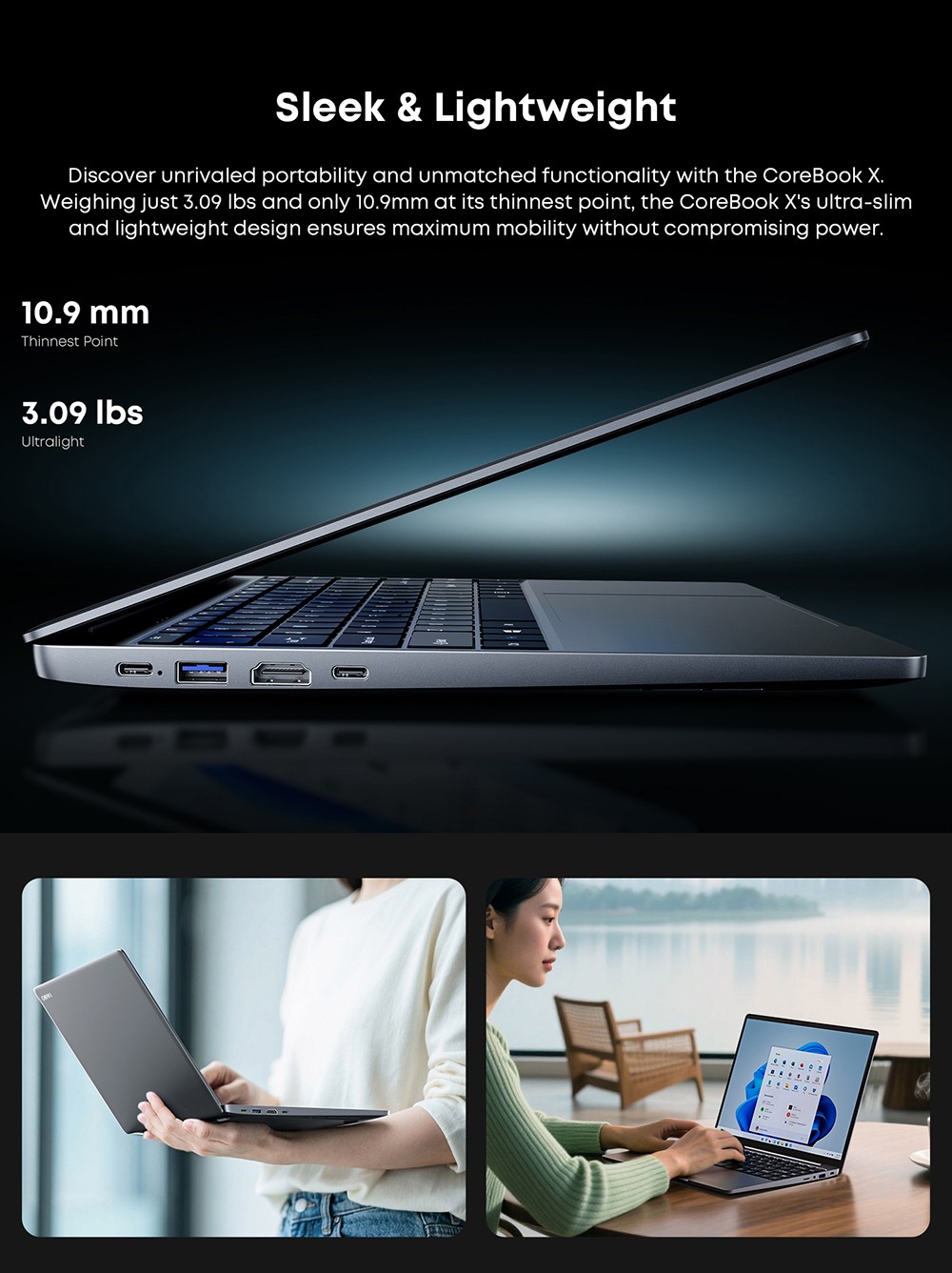 CHUWI CoreBook X Laptop, 14