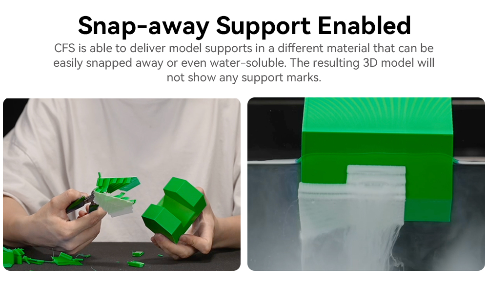 Creality CFS Filament System for K2 Plus, 4-Spool Moisture-Proof Storage, 16-Color 3D Printing
