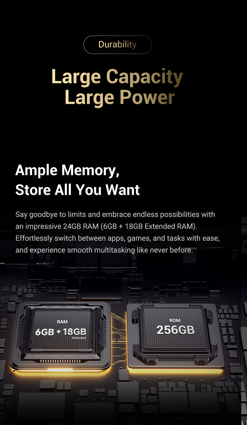 FOSSiBOT F109S Rugged Smartphone, Android 15, 6+256GB, 10600mAh Battery, 50MP Camera, NFC