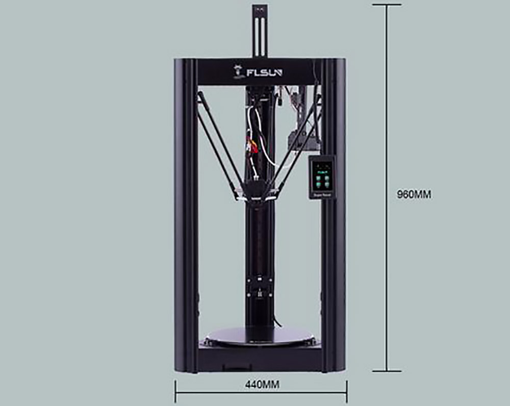 Refurbished Flsun SR FDM 3D Printer, Auto Levelling, Fast Print, Dual Drive Extruder, 260x330mm