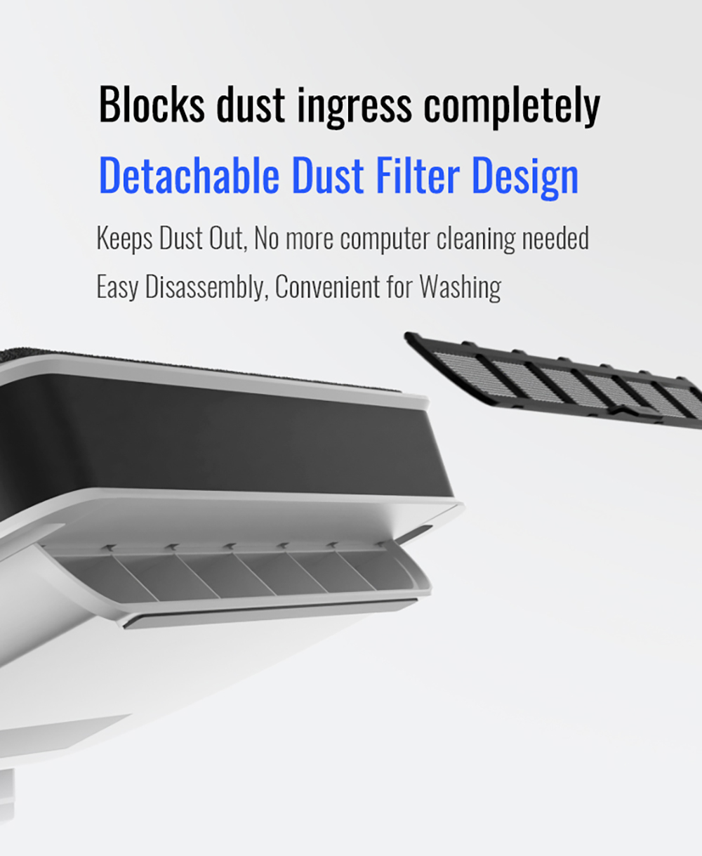 Flydigi BS2 Pro Laptop Cooling Pad for Laptops 15.6 inches and Above, Intelligent Temperature Control, Wind-Pressure Closed-Loop Turbo-Fan with Max 4000RPM