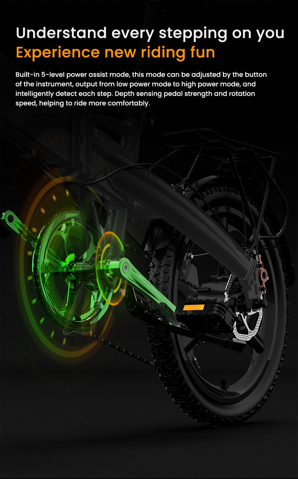 LANKELEISI G660 Electric Bike, 500W Motor, 48V 12.8Ah Battery, 20*1.95 palcové pneumatiky, max. rýchlosť 35 km/h, dojazd 110 km, hydraulické kotúčové brzdy, predná vidlica s olejovým tlmičom, 7-rýchlostná prevodovka Shimano - červená