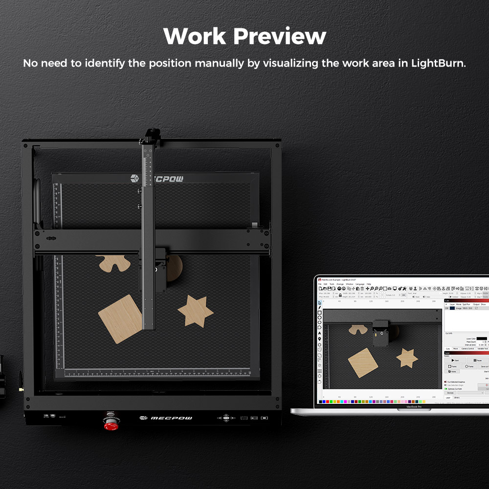 Refurbished Mecpow MC5 5MP Lightburn Camera for Laser Engravers
