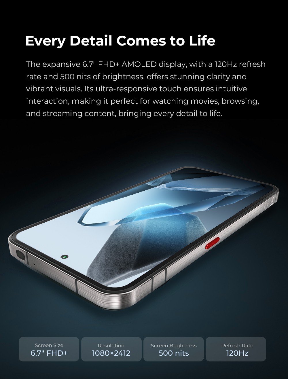 OUKITEL WP200 Pro 5G Rugged Phone, so slúchadlami/SmartWatch, 24GB+1TB, 6.7'' AMOLED, 108MP fotoaparát, 8800mAh batéria, Android 15, IP68, sivá