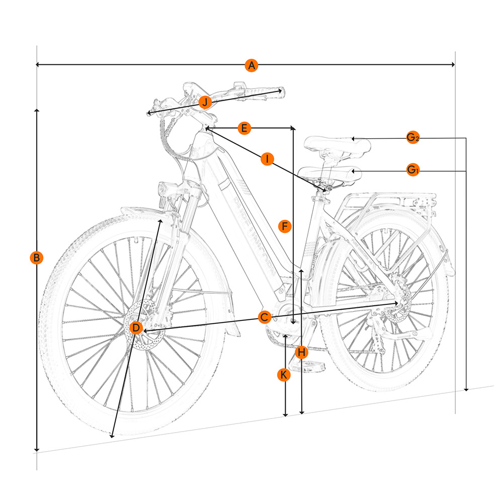 PURE UNICORN U8 Electric Bike, 500W Motor, 48V 14Ah batéria, 27.5 palcové pneumatiky, max. rýchlosť 35 km/h, dojazd 70 km, duálne hydraulické brzdy, predné hydraulické odpruženie, 7-rýchlostný prevod Shimano, LCD displej - biely