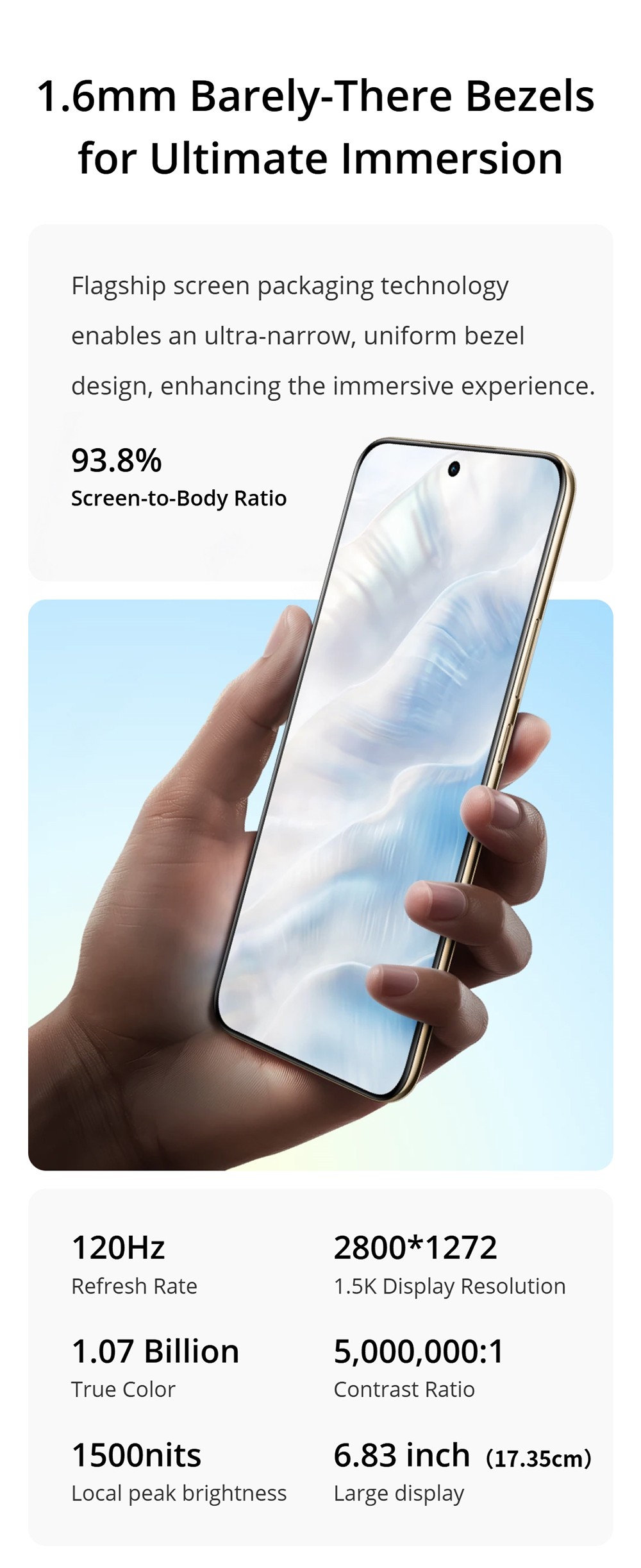 Realme 14 Pro+ 5G Smartphone, 12+512GB, Snapdragon 7s Gen 3, 6.83