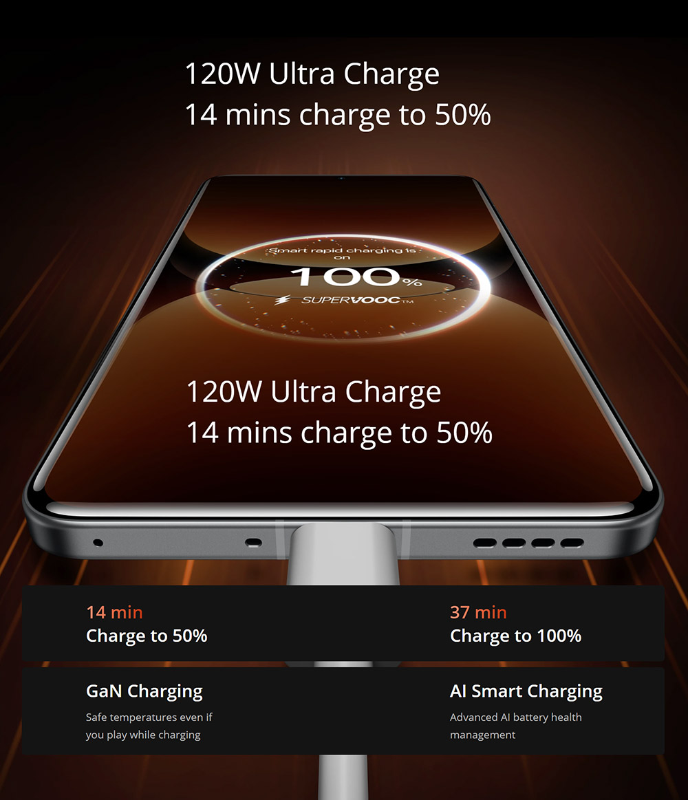 Smartfón Realme GT7 Pro 5G, 12+256 GB, procesor Snapdragon 8 Elite, 6.78-palcový 120Hz displej, 50MP trojitý fotoaparát, 120W nabíjanie, 6500mAh batéria, IP69, sivý