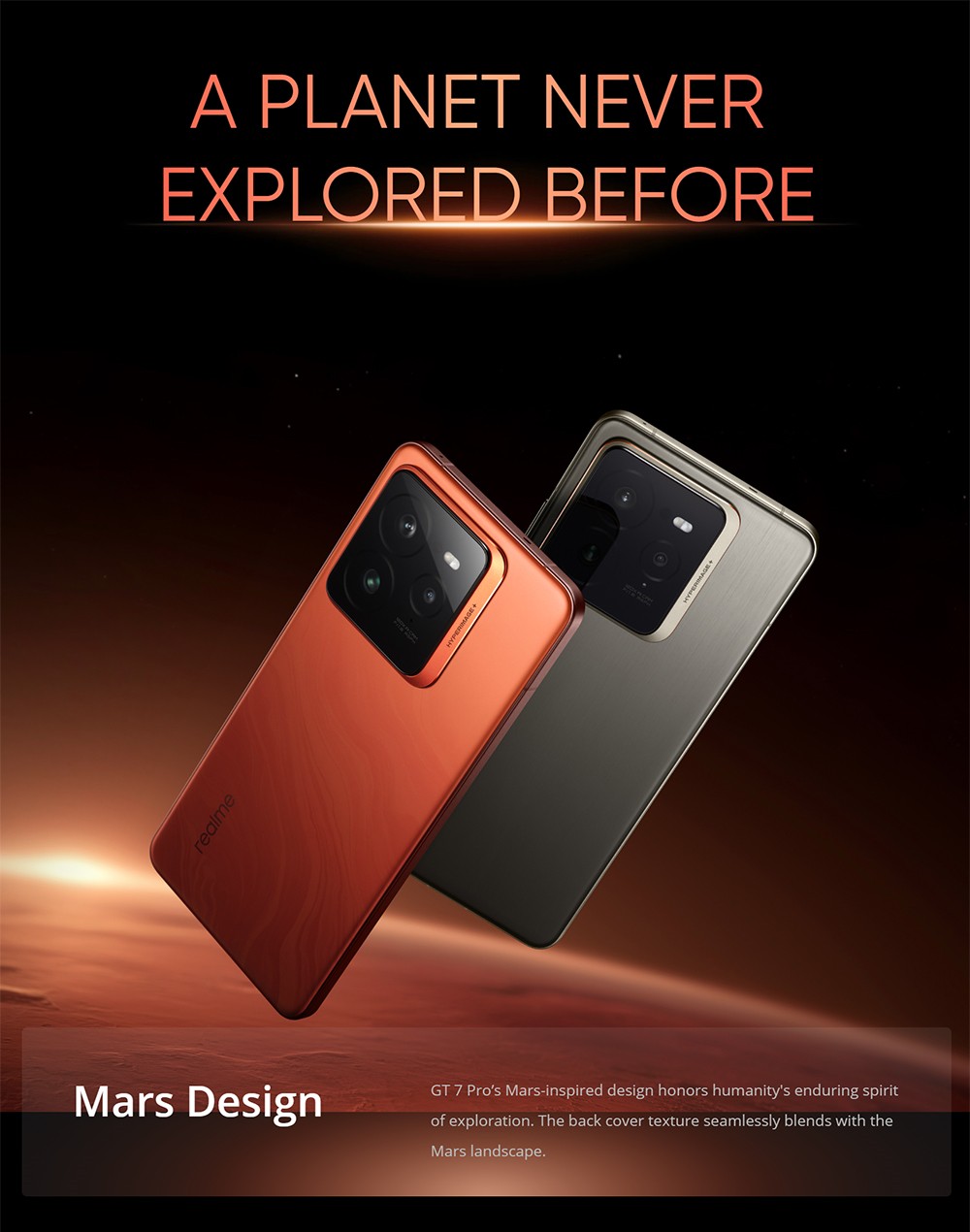 Realme GT7 Pro 5G Smartphone, 12+256GB, procesor Snapdragon 8 Elite, 6.78-palcový 120 Hz displej, 50 Mpx trojitý fotoaparát, 120 W nabíjanie, 6500 mAh batéria, IP69, sivý