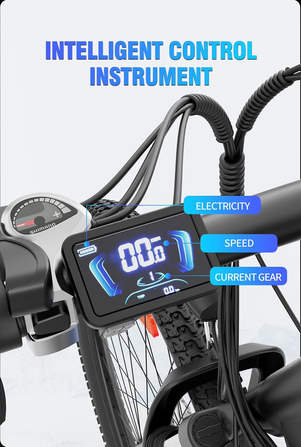 Ridstar S29 Pro Electric Bike, 1000W motor, 48V 21Ah batéria, 29 palcové pneumatiky, max. rýchlosť 48 km/h, dojazd 90 km, kotúčové brzdy, odpružená predná vidlica, Shimano 21 rýchlostí