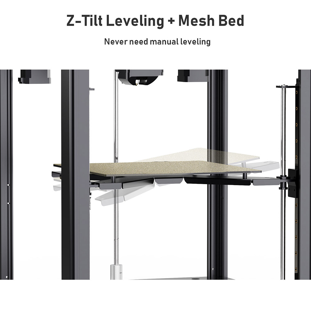 Refurbished TWO TREES SK1 CoreXY 3D Printer, 700mm/s Printing Speed, with Klipper Firmware, Automatic Leveling, WiFi Control, Up To 300&deg;C Nozzle, Linear Motion Guide, 256&times;256X256mm