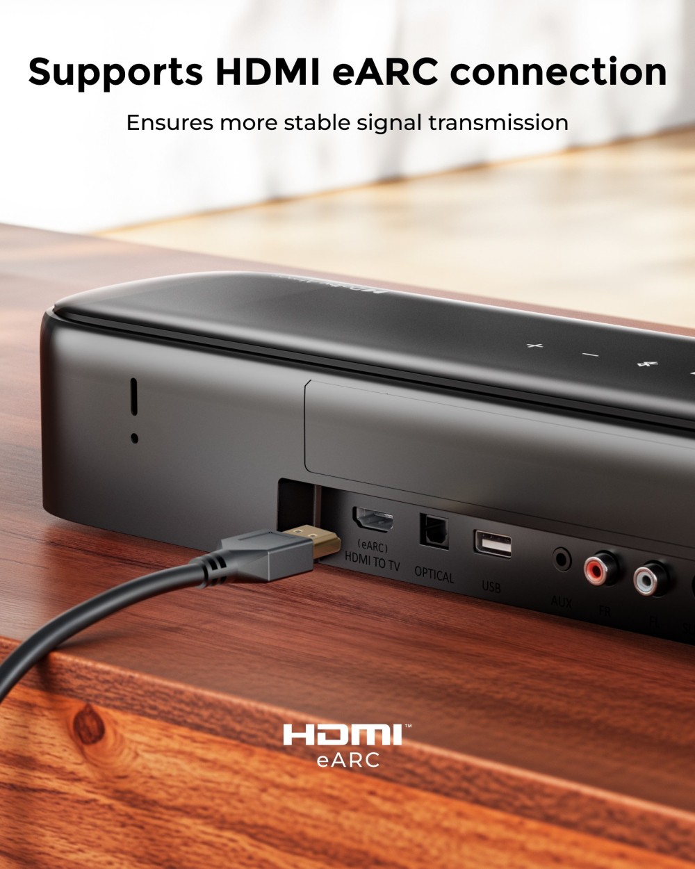 Ultimea Aura A60 7.1 Soundbar + 1 pár * Steady 310 reproduktorových stojanov, Smart APP & hlasové ovládanie, technológia BassMX, špičkový výkon 350 W, HDMI eARC, 4 priestorové reproduktory, pre Smart TV