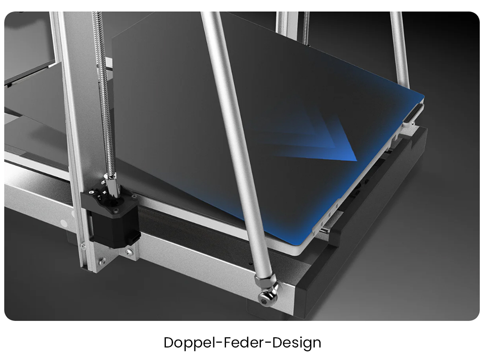 Anycubic Kobra 3 Max 3D-Drucker, 600mm/s, Auto-Leveling, Unterst&uuml;tzen ACE Pro 8-Farb-Druck, 420*420*50mm