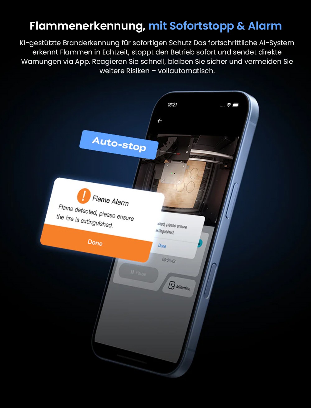 Creality Falcon A1 Pro Lasergravierer/Schneider, 20W Blau & 2W IR, KI-Kamera, 600mm/s Hochgeschwindigkeit, 4,3-Zoll-Touchscreen, 358x268mm, Grau