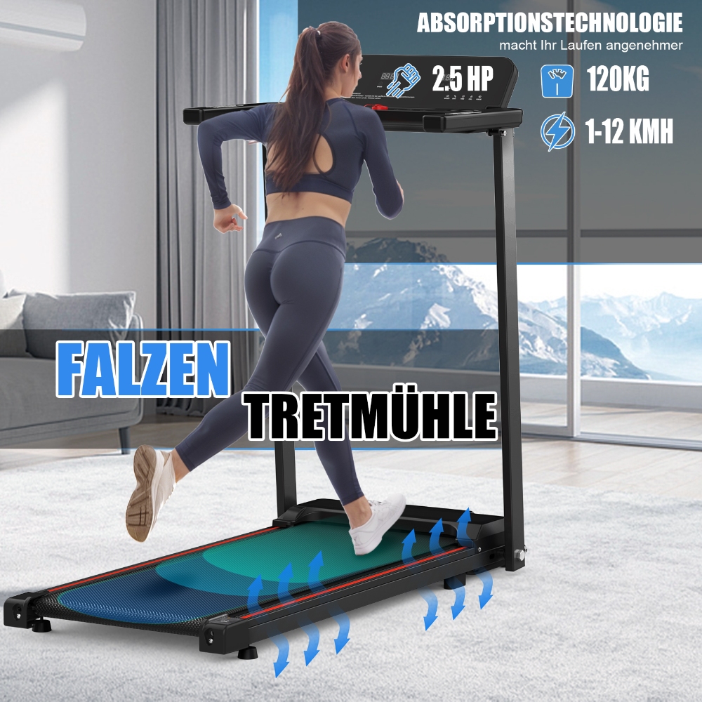 Q30-6 Laufband, 2,5-PS-Motor, 3 Modi, LED-Display und APP