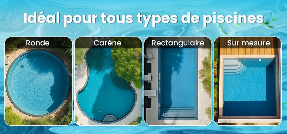 Aspirateur robot de piscine sans fil WYBOT C2, nettoyage des parois et des lignes de flottaison, double filtration de nettoyage, pour piscines creus&eacute;es jusqu'&agrave; 2512 pi2, noir vert