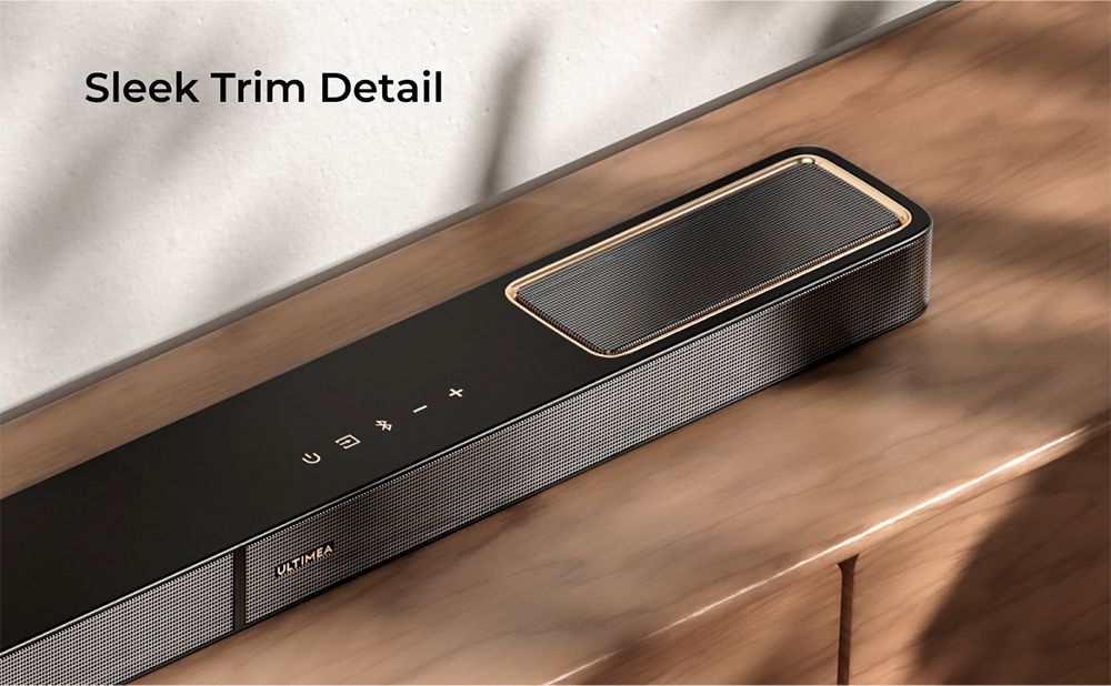 Ultimea Skywave F30 3.1.2 Soundbar, Dolby Atmos, App Control, 300W Peak Power, CEC Function, Bluetooth 5.4, 10 pásiem grafického ekvalizéra, 121 prednastavených matíc EQ