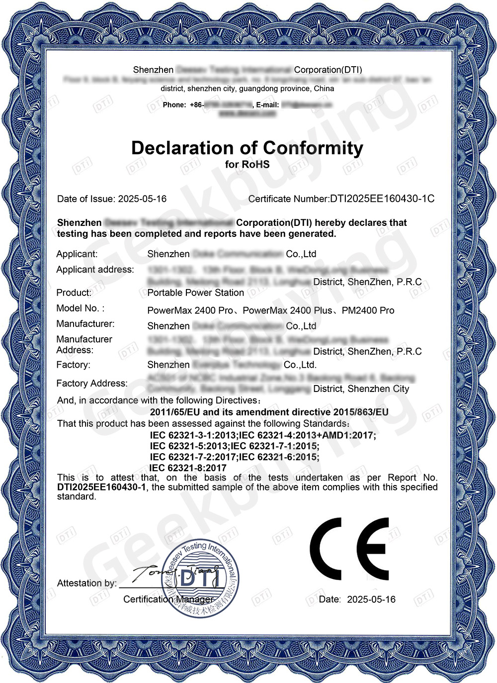 Blackview Oscal PowerMax 2400 Pro Portable Power Station 2016Wh + 2x BP2400 Pro 2016Wh LiFePO4 Battery Pack