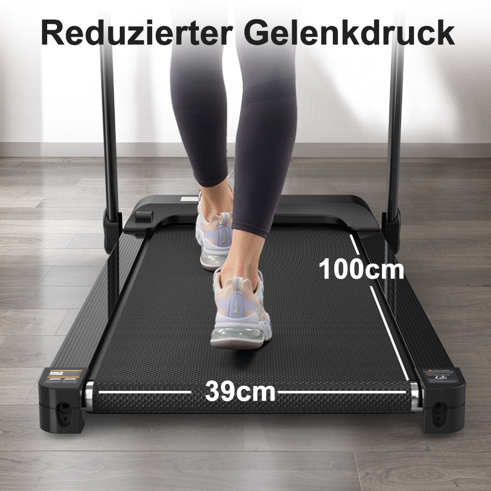 JK1608N-8 Laufband, 2,5 PS-Motor, LED-Display und 12 Trainingsprogramme