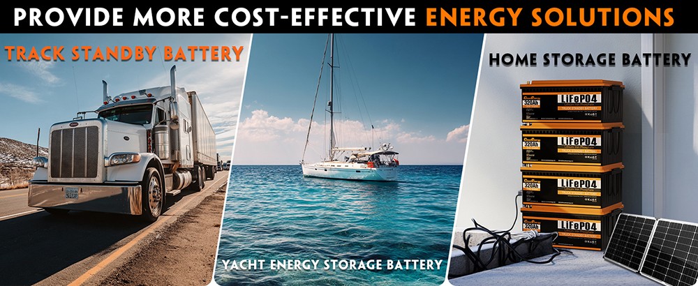 Cloudenergy 25.6V 320Ah LiFePO4 Battery Pack, 8192Wh Energy, 6000+ Cycles, Built-in 200A BMS