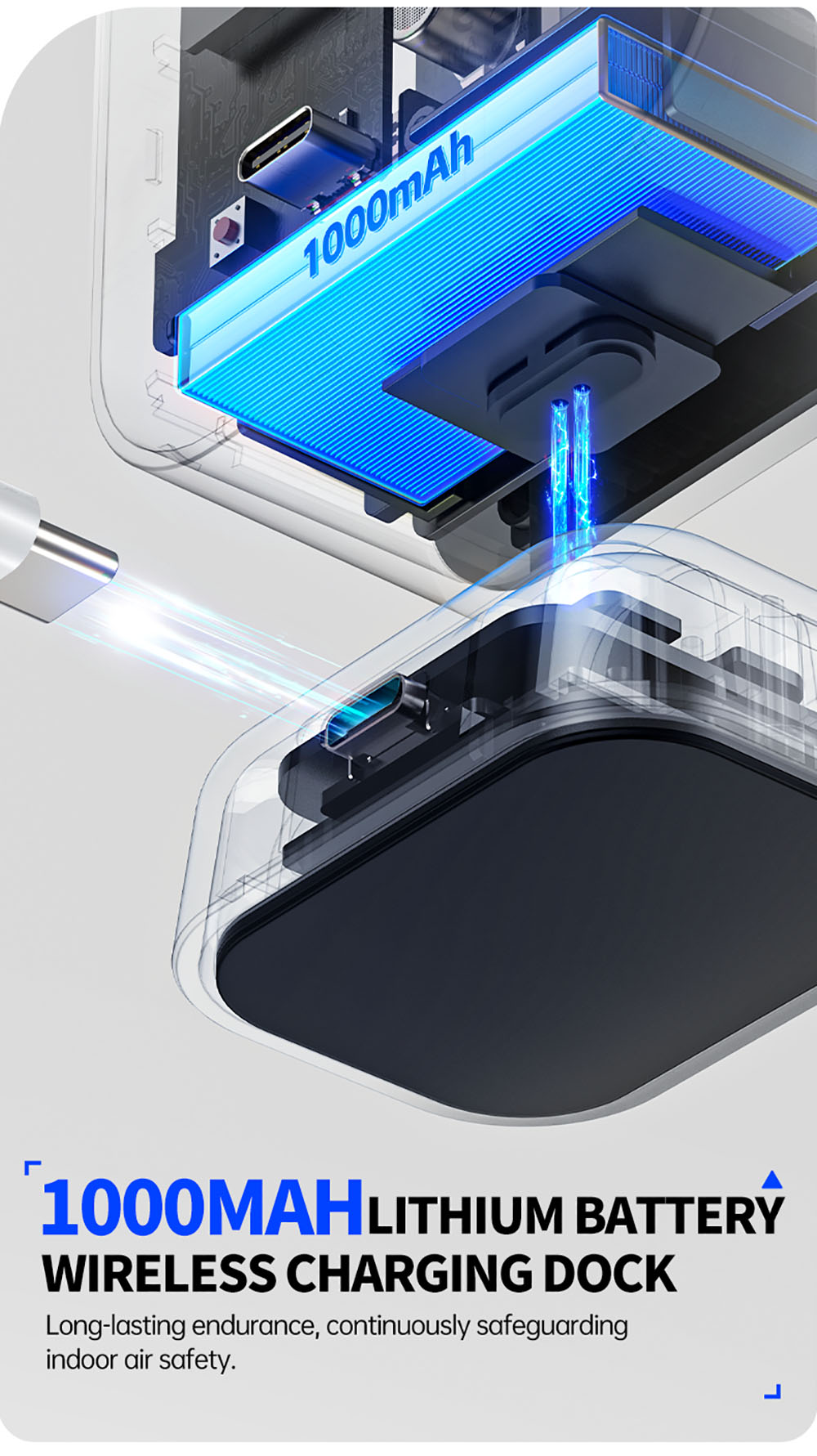FNIRSI SFD02 4-in-1 Air Quality Monitor, Formaldehyde Detector, HCHO TVOC Temp Tester