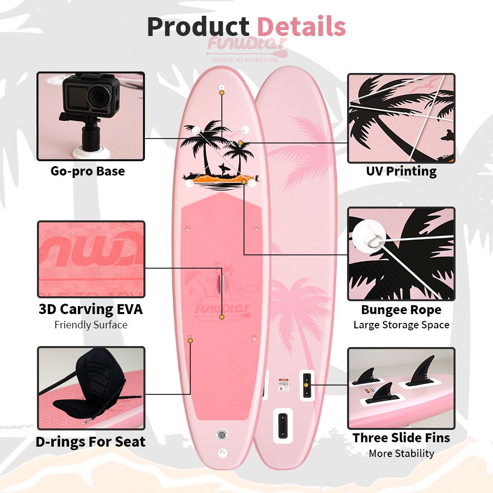 FunWater SUPFW37B Stand Up Paddle Board 335*84*15cm