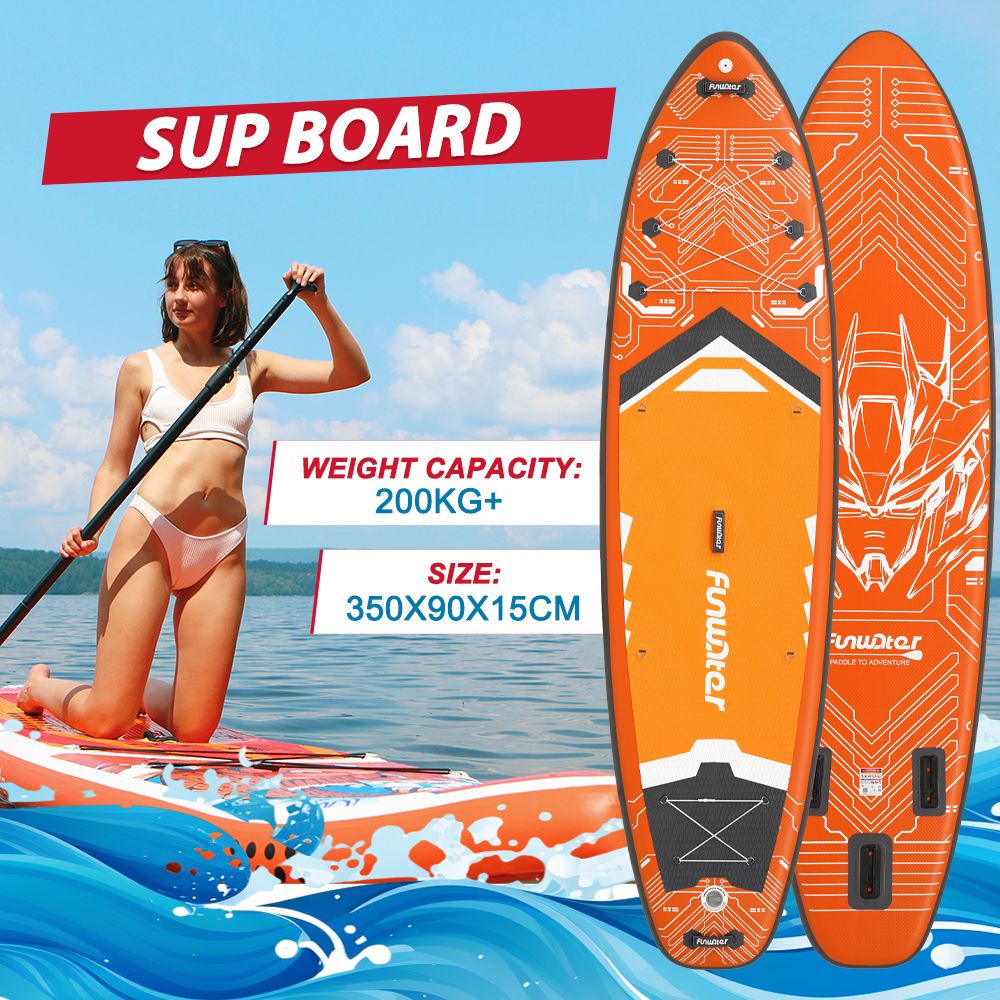 FunWater SUPFW50A Stand Up Paddle Board 350*90*15cm