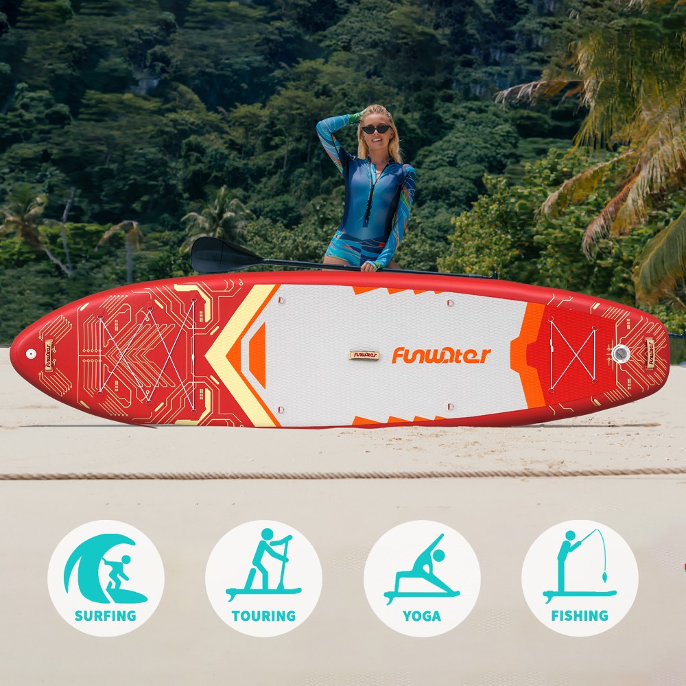 FunWater SUPFW50C Stand Up Paddle Board 350*90*15cm