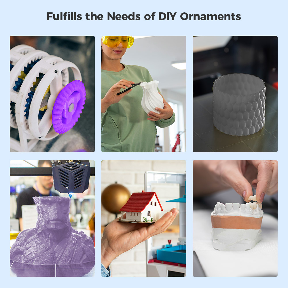 Mecpow High Speed PLA+ Filament, 1kg - Violet