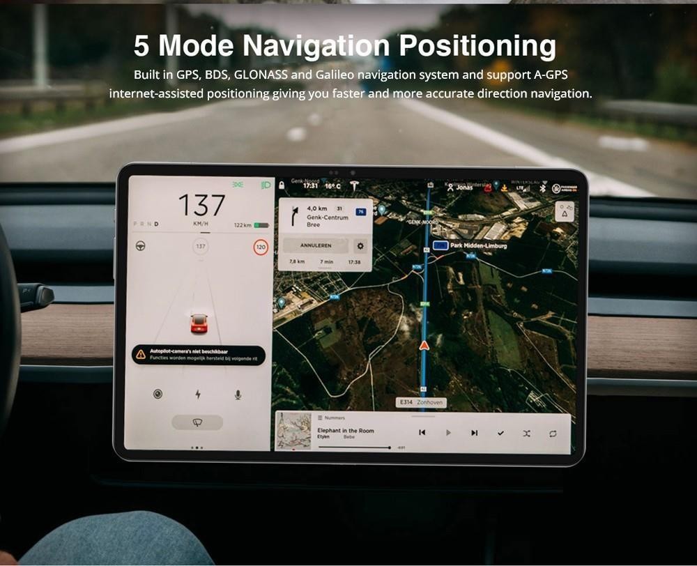 N-one Npad Pro 4G LTE Android 12 Tablet PC, 10.36'' 2000x1200 2K FHD IPS Screen, UNISOC T616 Octa-Core, 8GB RAM 128GBROM