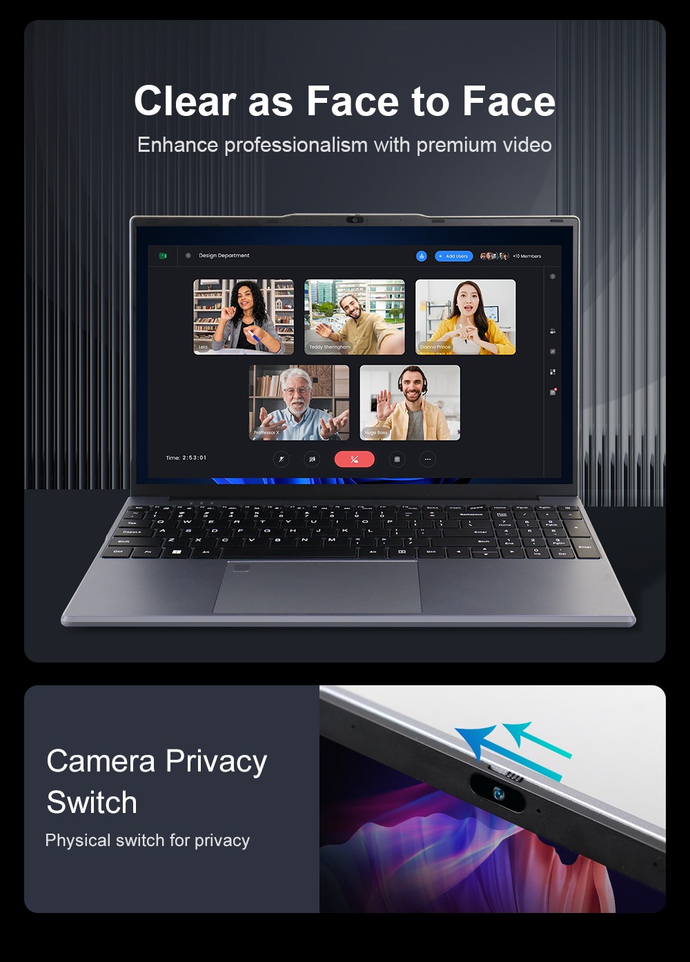 Ninkear N15 Air Laptop, 15.6