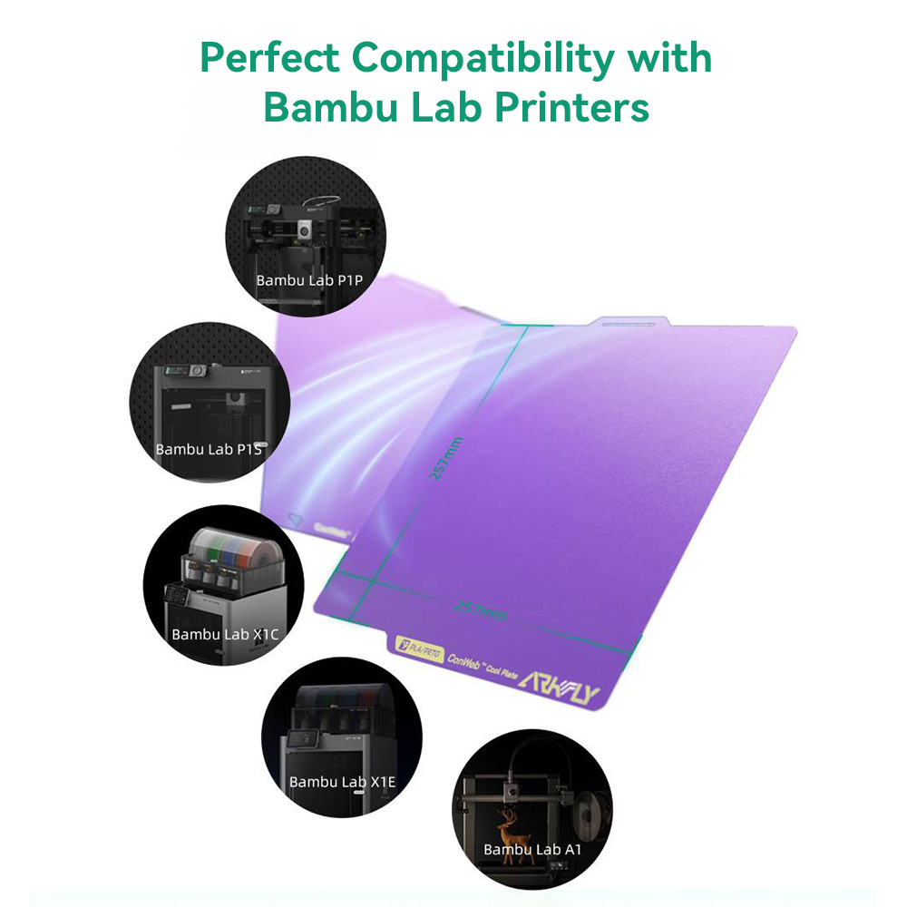 Phaetus Conweb Cool Plate for Bambu Lab A1/A1 Mini