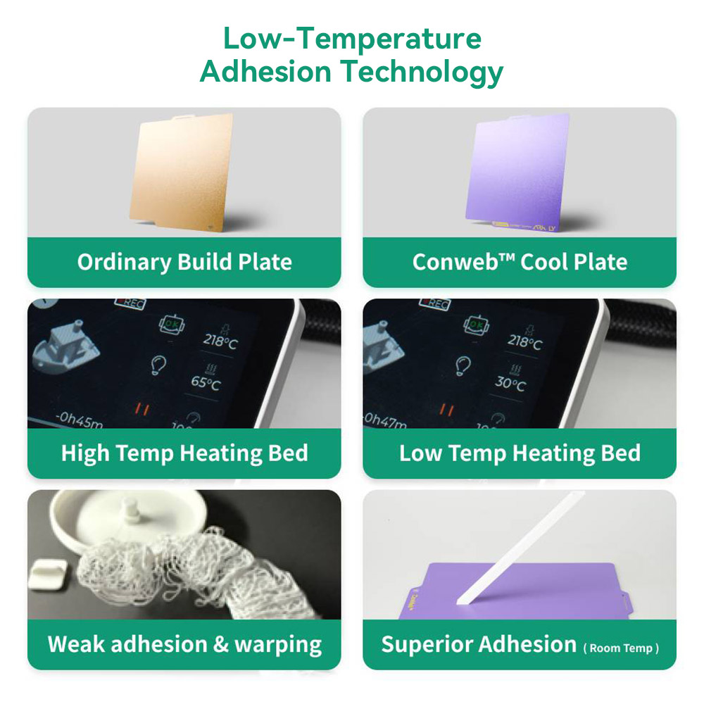 Phaetus Conweb Cool Plate for Bambu Lab H2D