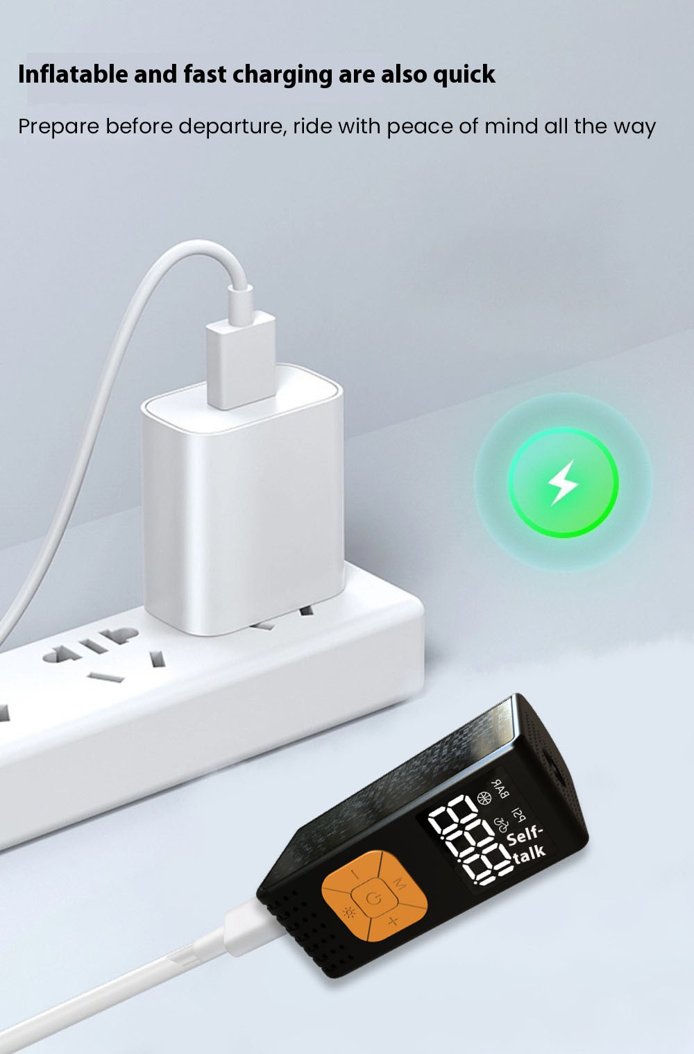 Q32 Portable Electric Air Pump