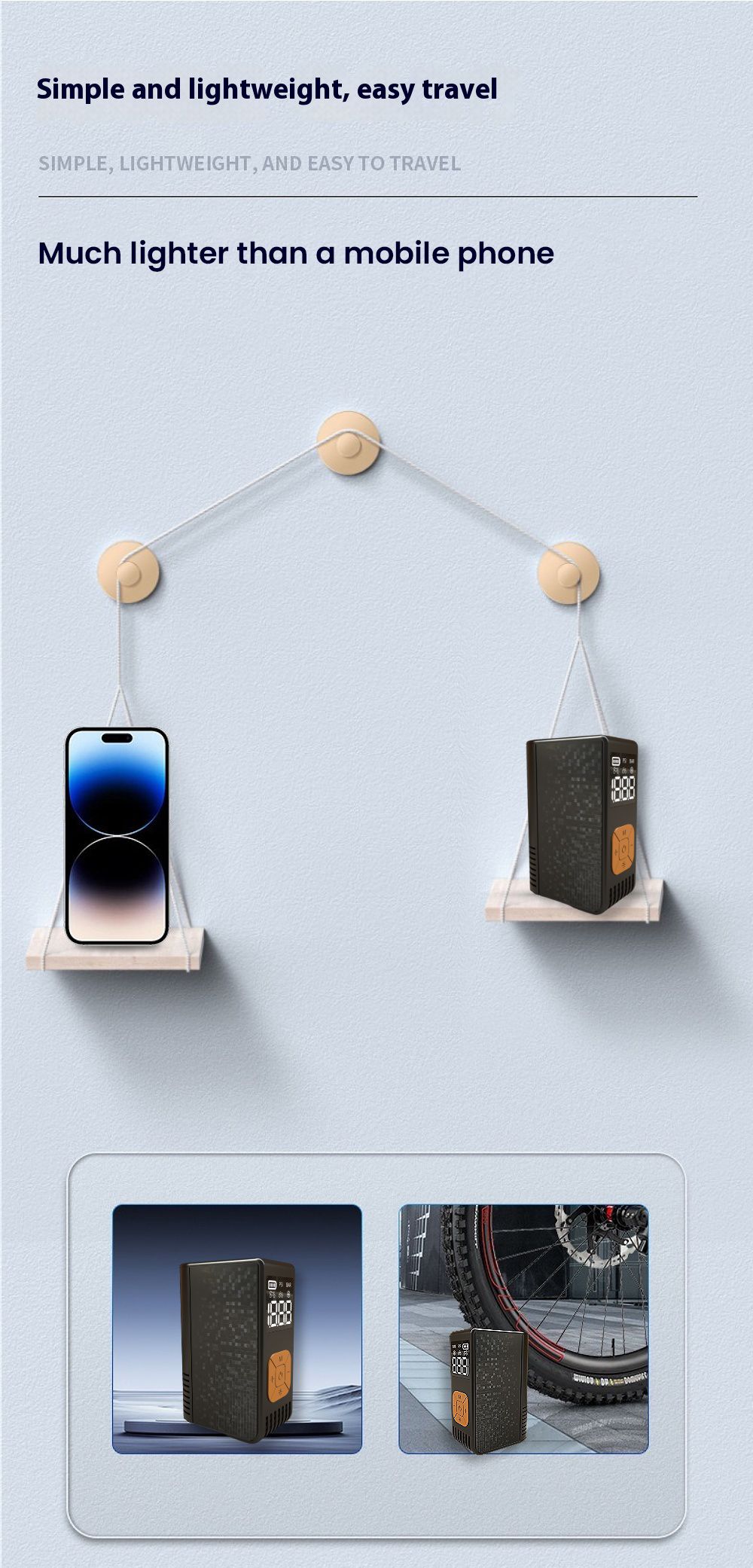 Q32 Portable Electric Air Pump