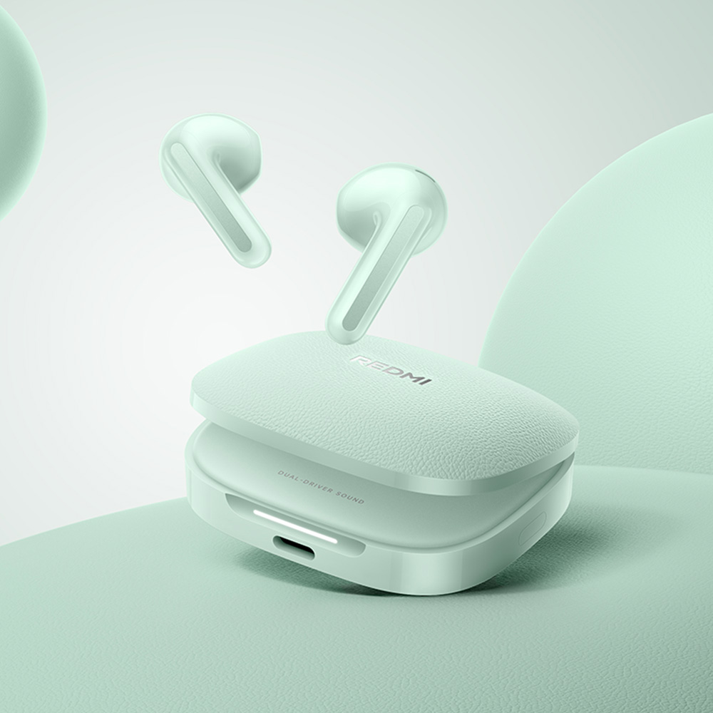 Redmi Buds 7S Semi-in-ear ANC Earbuds, 5-level EQ Sound, Up to 32 Hours Battery Life - Black