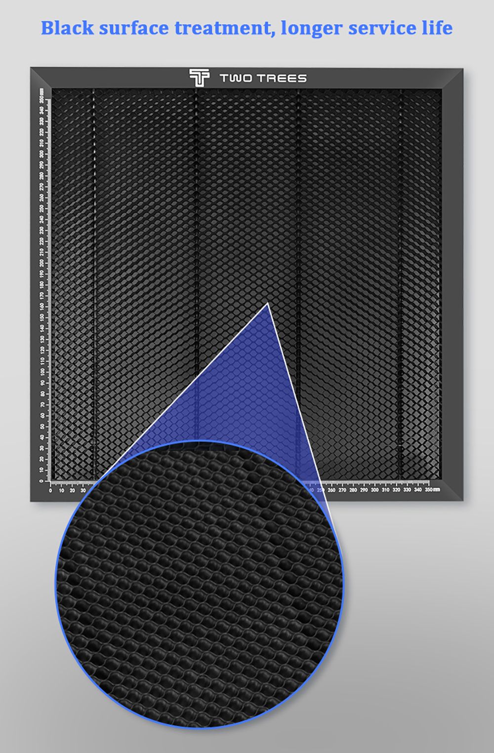 TWO TREES 400x400mm Laser Bed