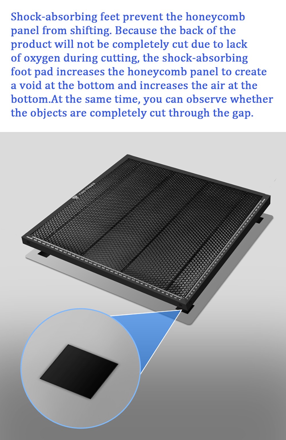 TWO TREES 500x500mm Laser Bed