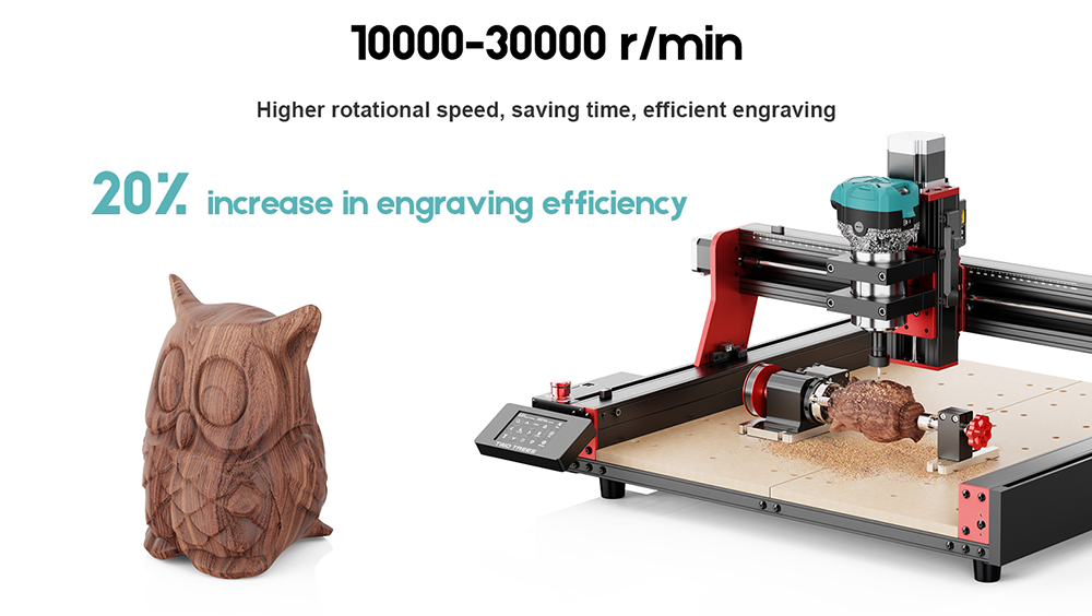 TWO TREES 800W 30000RPM Wood Trimmer Router for TTC450 Series