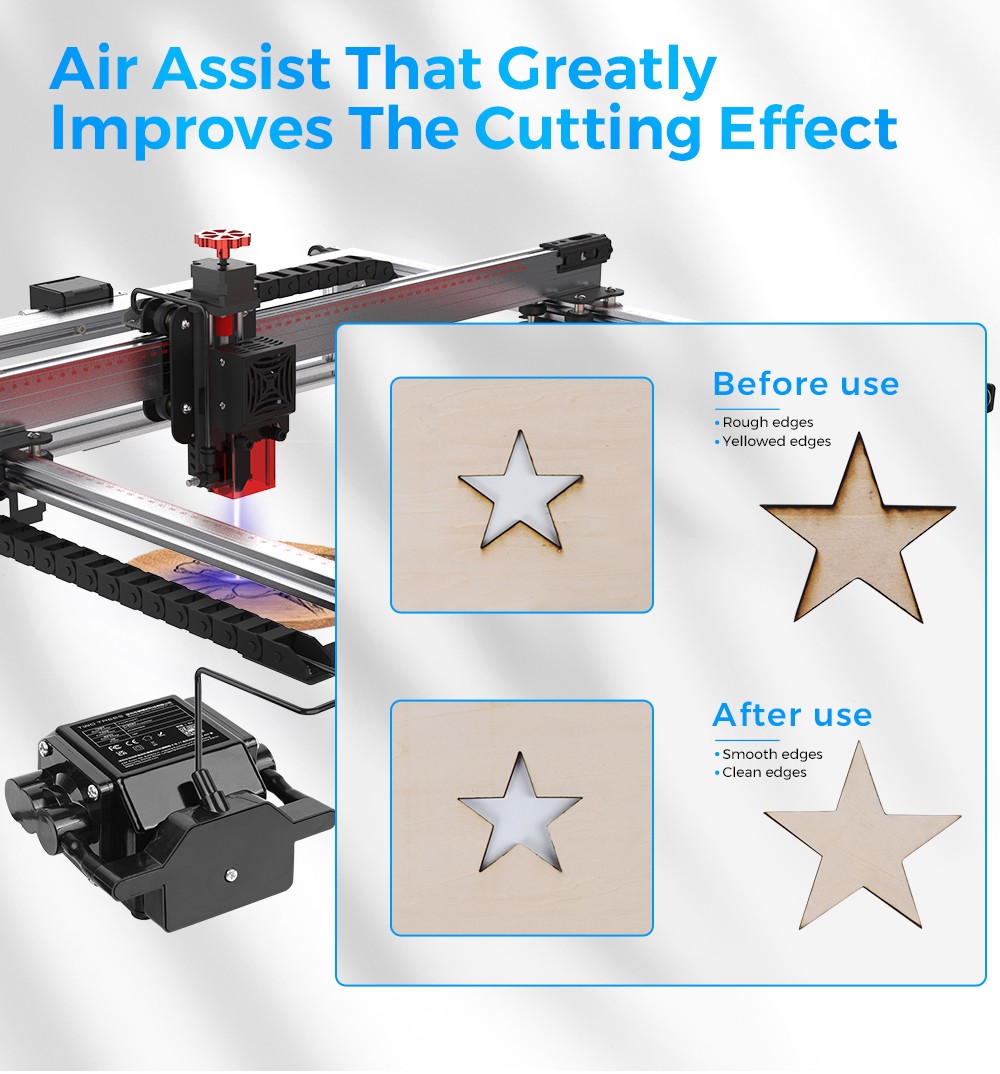 Súprava TWO TREES Air Assist Kit pre TS2-10W, TS2-20W, TTS-25, TTS-55 a TTS-10