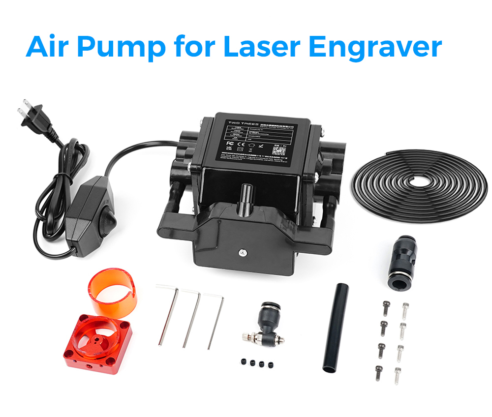 TWO TREES Air Assist Kit for TS2-10W, TS2-20W, TTS-25, TTS-55, and TTS-10