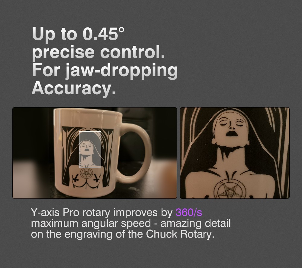 TWO TREES TR2 PRO 4-in-1 Y-axis Rotary Roller