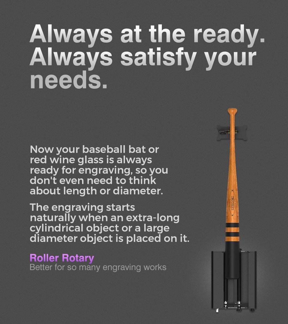 TWO TREES TR2 PRO 4-in-1 Y-axis Rotary Roller
