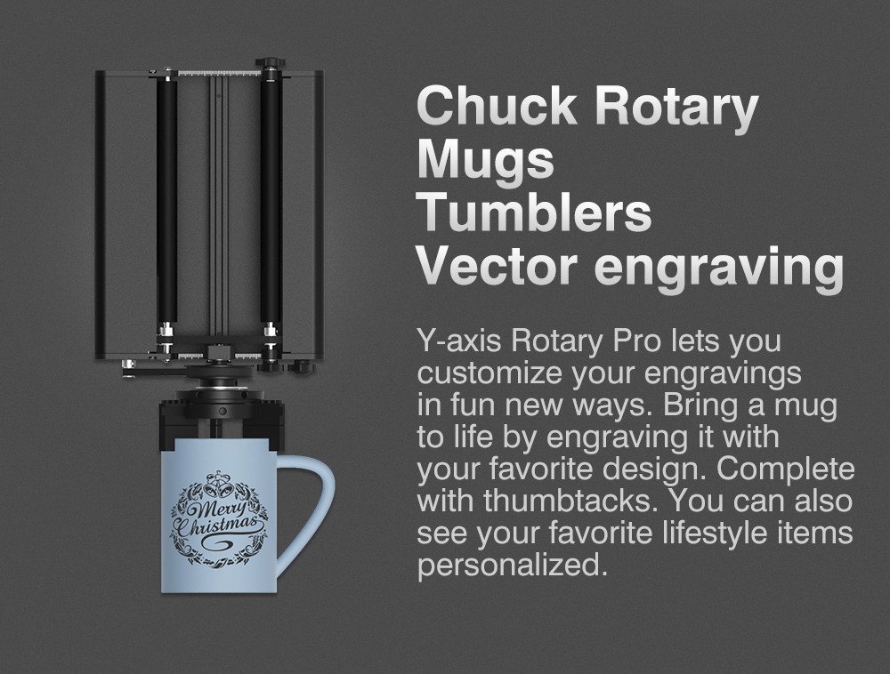 TWO TREES TR2 PRO 4-in-1 Y-axis Rotary Roller