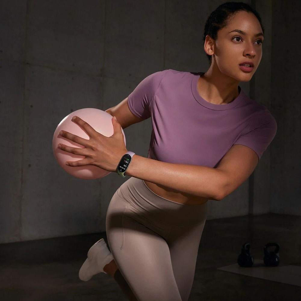 Xiaomi Smart Band 10 CN Version, 1.72 inch AMOLED Display, 150+ Sports Modes, Up to 21 Days Battery Life, All-day Health Monitoring, Sleep Health Management, 5ATM Waterproof - Pink